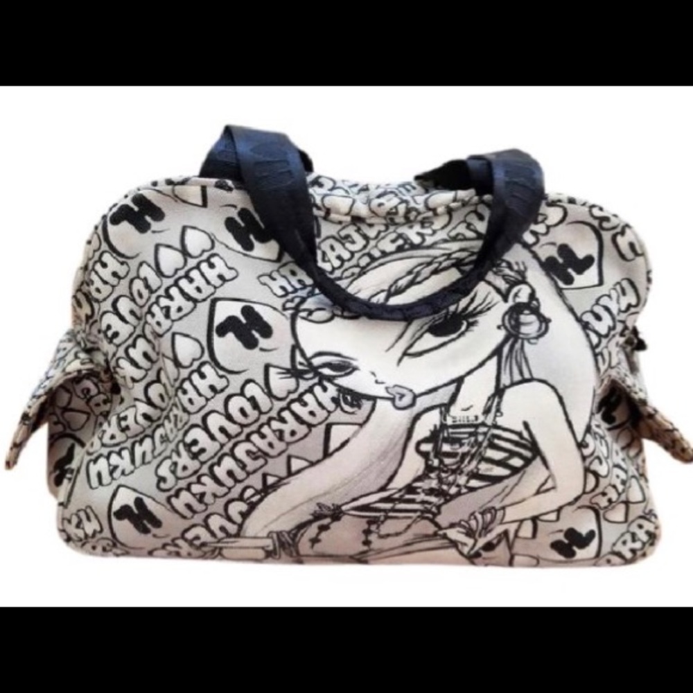 COPY - Harajuku Lovers graffiti girls purse.